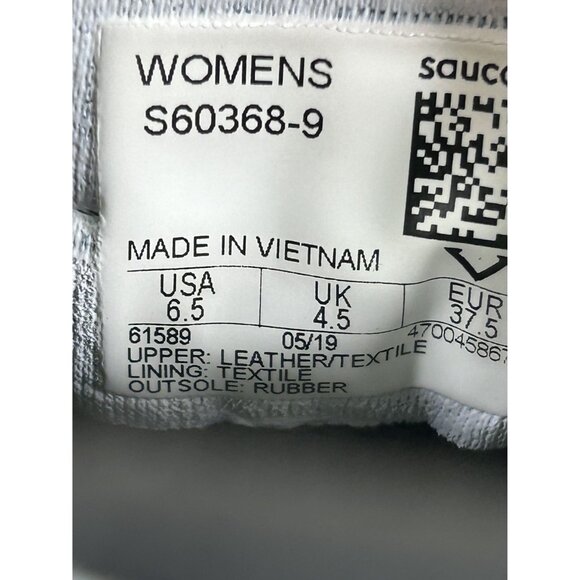 Saucony Jazz Original Black Athletic Shoes Womens Size 6.5 - Picture 7 of 8